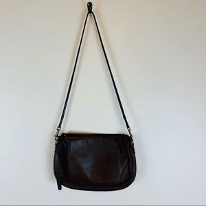 Coach Vintage Brown Leather Crossbody Purse